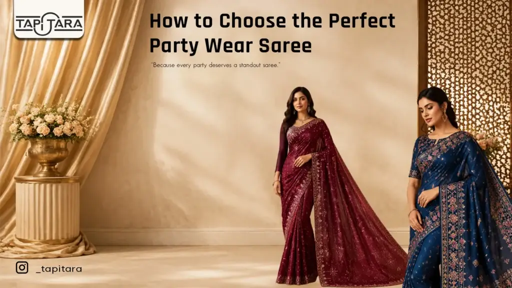 How to Choose the Perfect Party Wear Saree