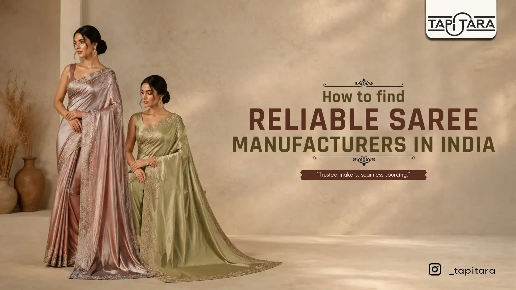 How to Find Reliable Saree Manufacturers In India for Your Business