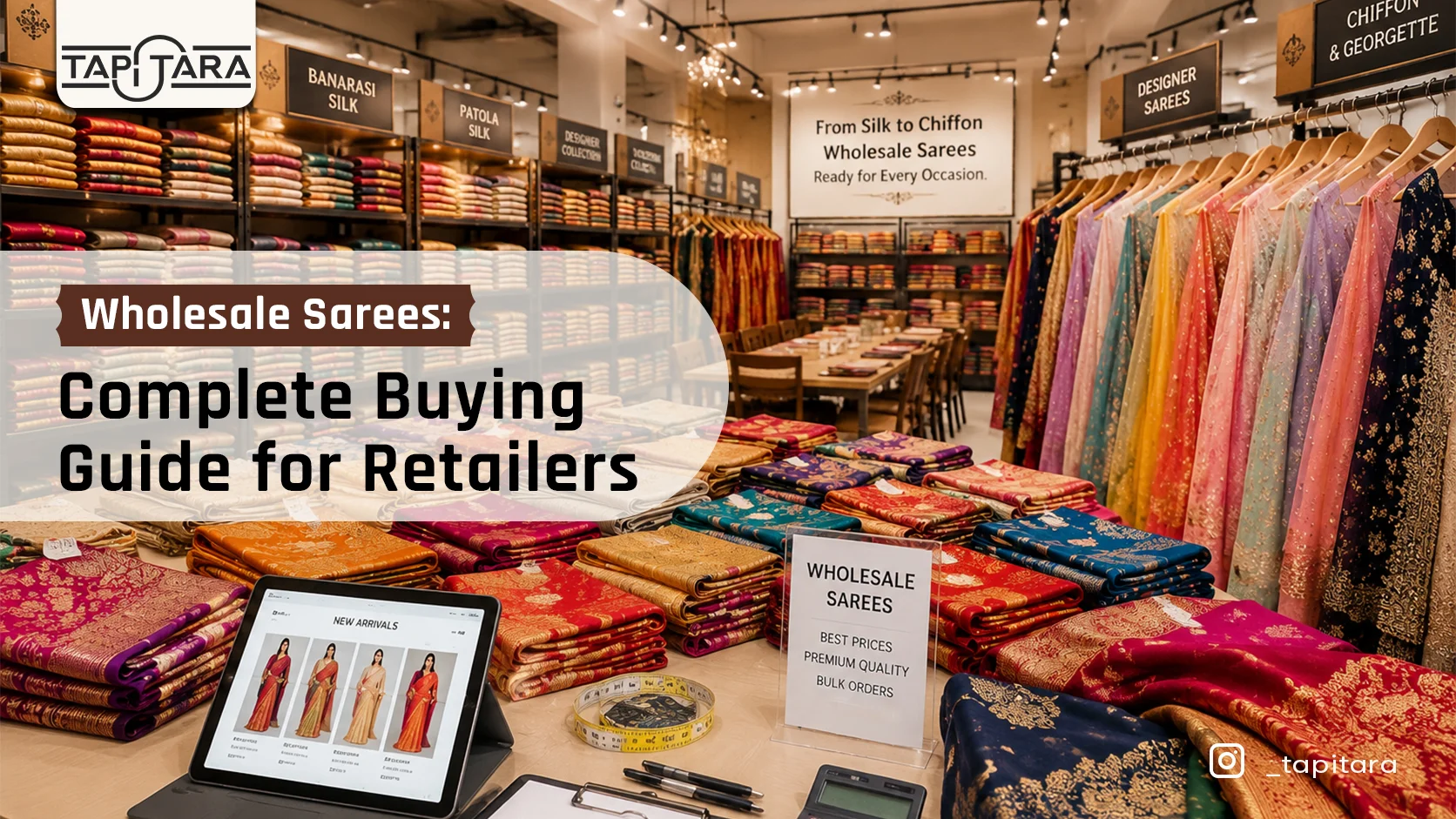 Wholesale Sarees-Complete Buying Guide for Retailers