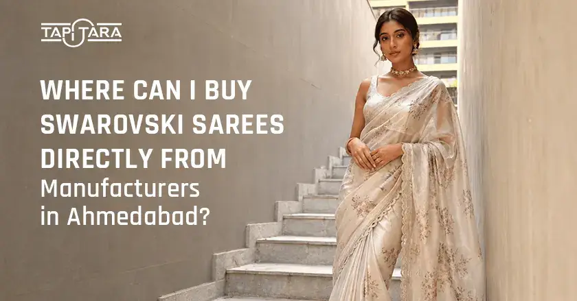 Swarovski sarees