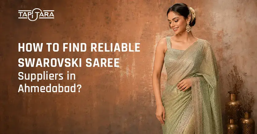 swarovski saree suppliers