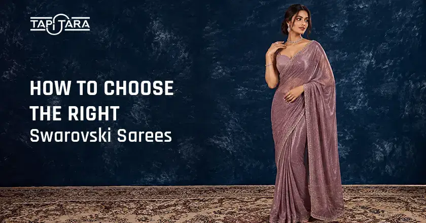 Swarovski Saree
