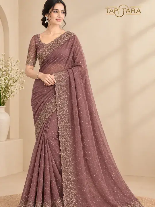 Sarees Manufacturers in India offering quality designer sarees and bulk wholesale collections from Tapi Tara in Surat.